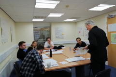 Discussion with mentors
