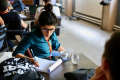 Samira at the Summer School on Entrepreneurship